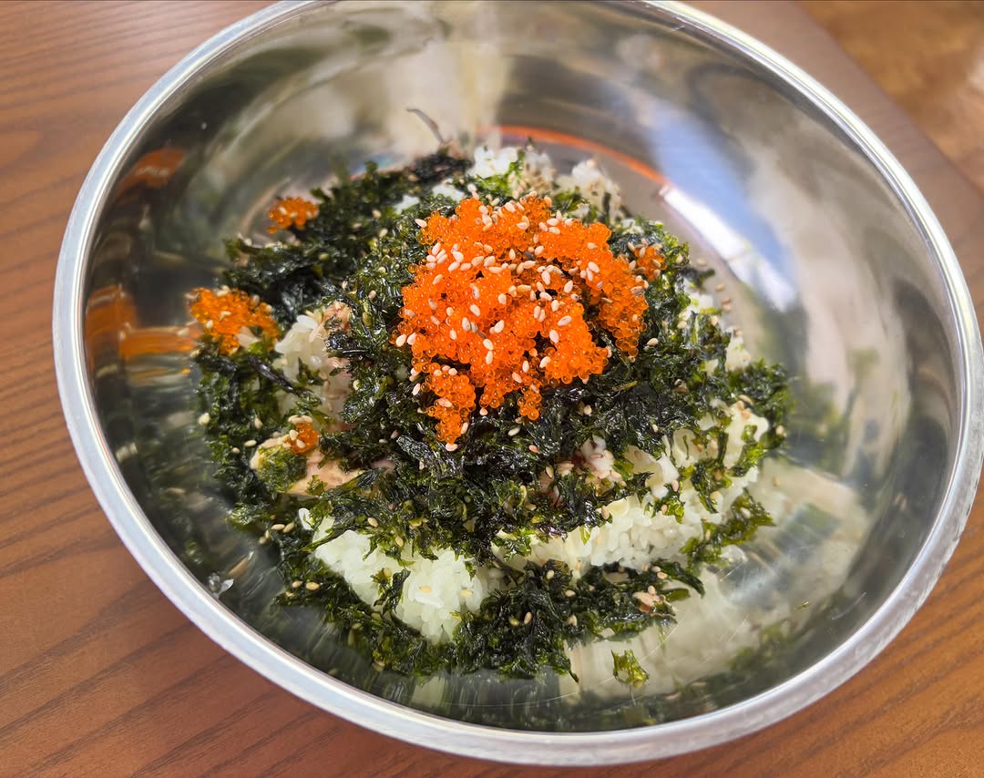 韓国海苔のまぜご飯